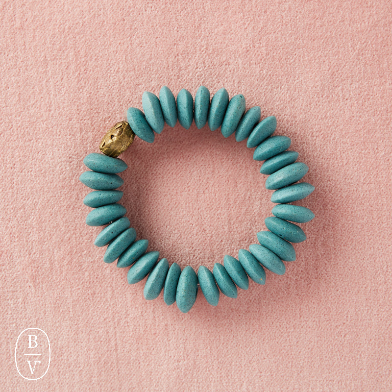 Styles by Sage THE SUGAR LOOP BRACELET Fall Winter Jelly Bean Jade