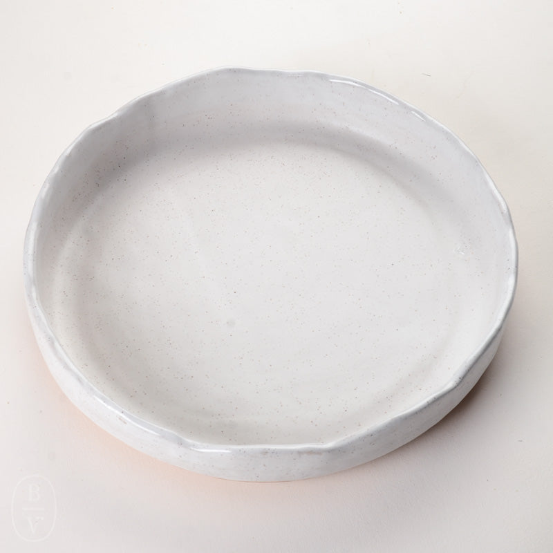 Etta B Pottery GRANDE ROUND SERVER