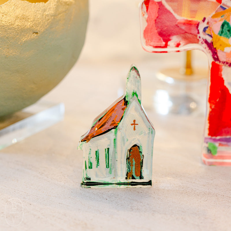 Lauren Dunn ACRYLIC CHURCH BLOCK