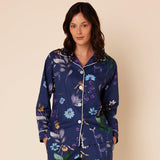 The Cat's Pajamas LUXE PIMA COTTON LONG SLEEVE PAJAMA SET