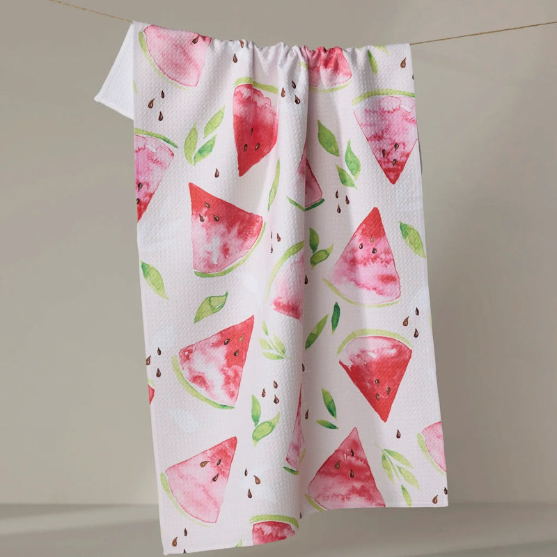 Geometry WATERMELON SLICE TEA TOWEL