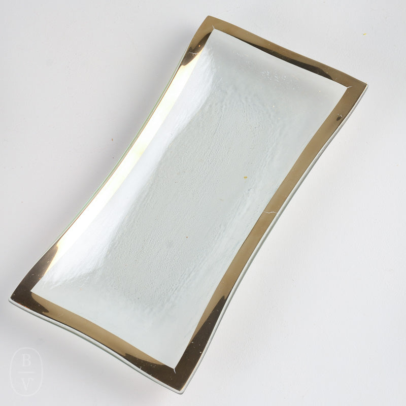 Annieglass ROMAN ANTIQUE OLIVE TRAY