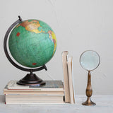 Creative Co-op BRASS BONE MAGNIFYING GLASS ON STAND