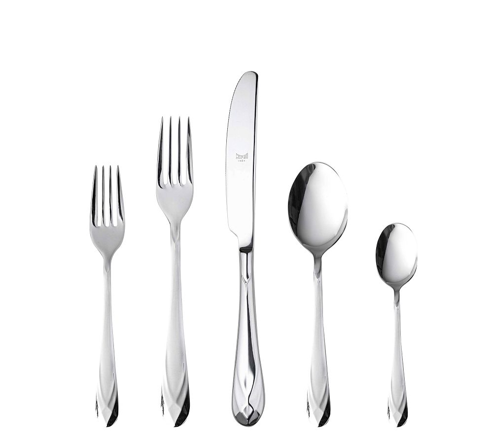 Mepra DIAMANTE 5 PIECE PLACE SETTING 1810 Mirror