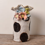 Dixie Pottery SAK VASE 1 FLOWER DESIGN 7x6 JULY 2026 DROP 6