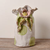 Dixie Pottery SAK VASE 1 FLOWER DESIGN 7x6 JULY 2026 DROP 3