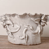 Dixie Pottery MAGNOLIA & VINE VASE MED JULY 26 DROP 1