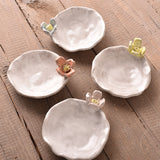 Dixie Pottery ROUND FLOWER DISH