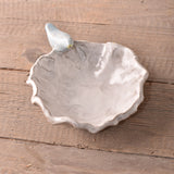 Dixie Pottery ROUND BIRD DISH Blue
