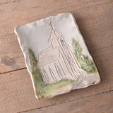 Dixie Pottery CHURCH TRAY