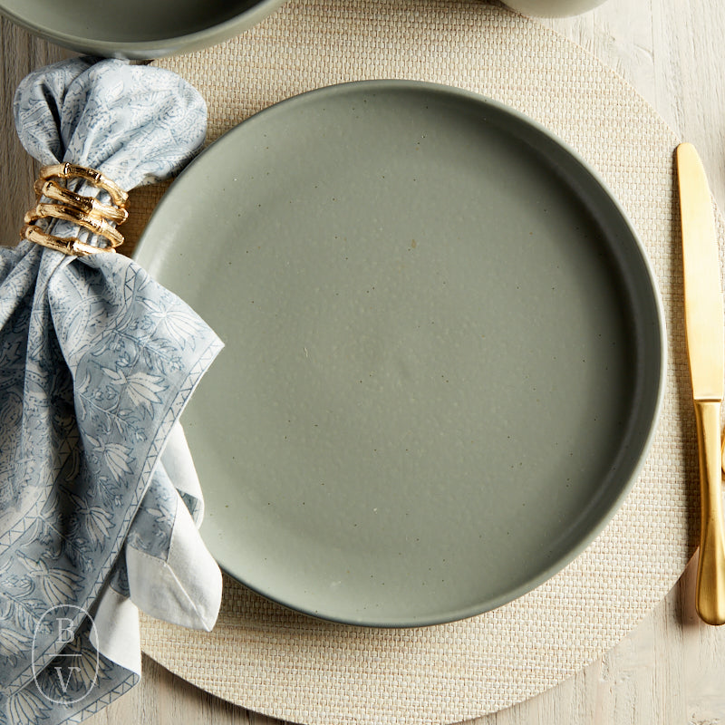 Casafina by Costa Nova PACIFICA DINNER PLATE Artichoke Green