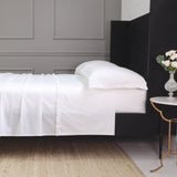 Pom Pom At Home AUDREY RUFFLE PERCALE SHEET SET White