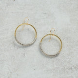 CV Designs WRAP GOLD HOOP EARRINGS - CVGHS