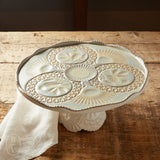 Casafina by Costa Nova CRISTAL FOOTED PLATE