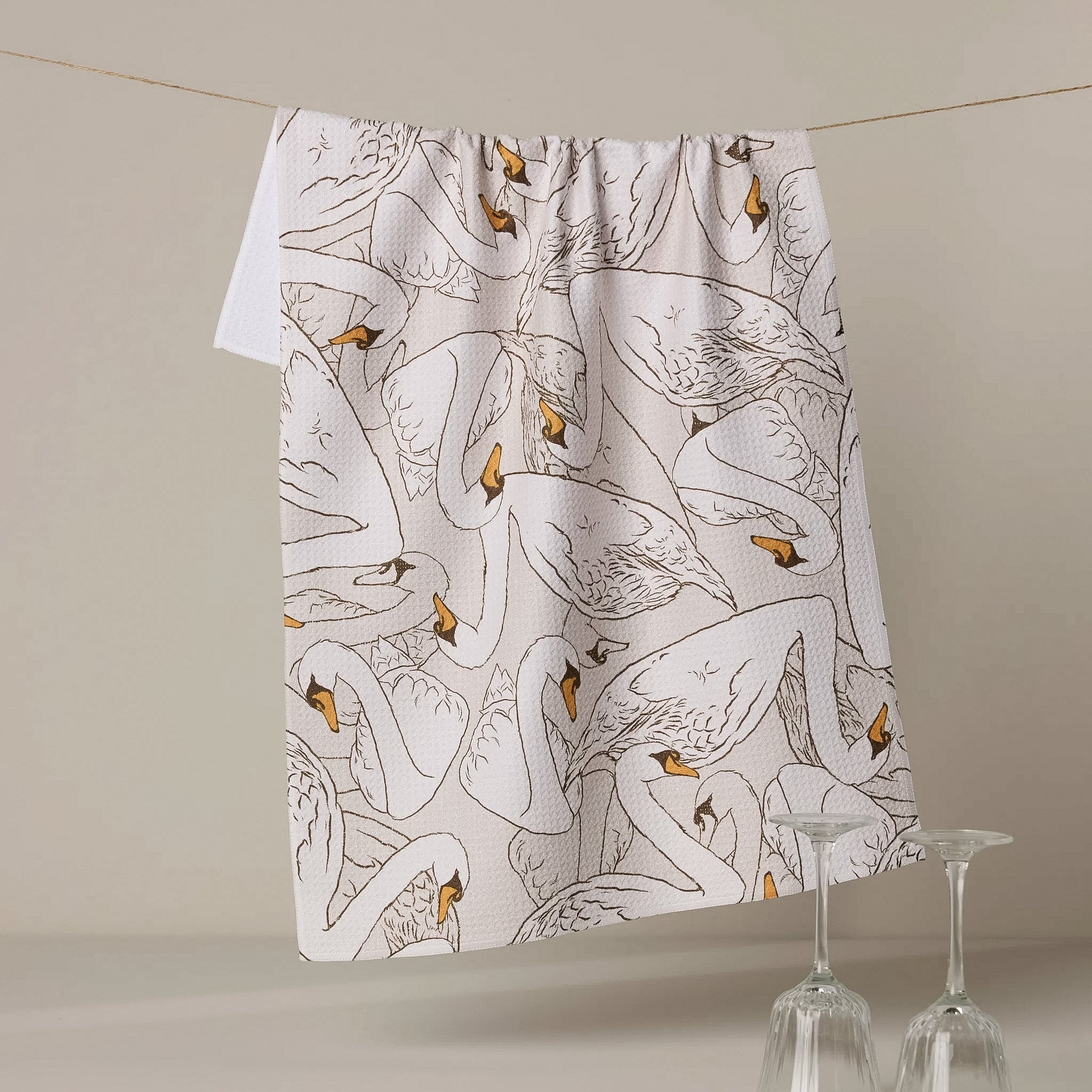 Geometry GENTLE STRENGTH TEA TOWEL