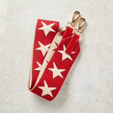 Shiraleah STARS GAME DAY STRAP Red