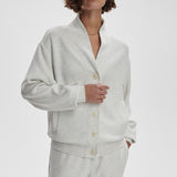 Varley CELESTE BUTTON THROUGH SWEAT