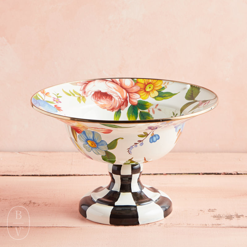 MacKenzie-Childs COMPOTE White Flower Market