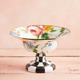 MacKenzie-Childs COMPOTE White Flower Market Large