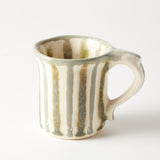 Good Earth Pottery BARREL MUG Grey Goose