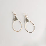 CV Designs WIRE WRAPPED TEARDROP EARRINGS