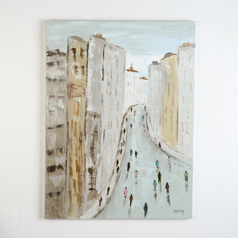 Vicki Denaburg RUSH HOUR PAINTING