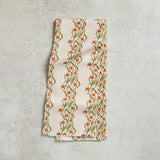 Geometry FLORAL STRIPE TEA TOWEL