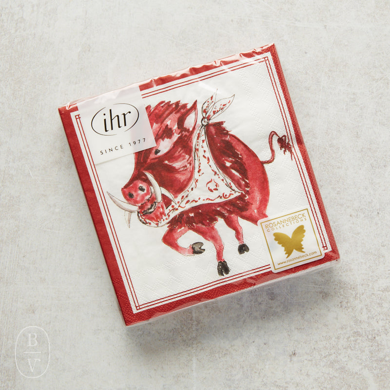 Boston International BOAR HOMETOWN PRIDE COCKTAIL NAPKINS
