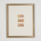 By Lacey MAT FRAMED SQUARE ABSTRACT 3