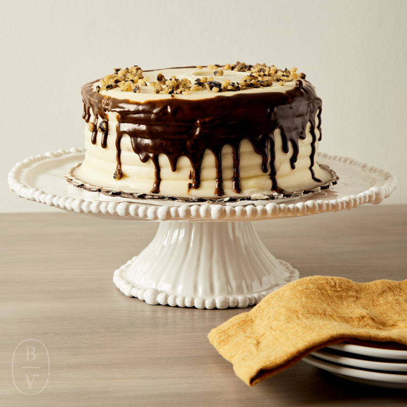 Beatriz Ball VIDA ALEGRIA PEDESTAL CAKE PLATE White