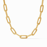 Julie Vos CHEVAL PAPERCLIP LINK NECKLACE Gold