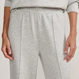 Varley THE WIDE LEG PANT 28 Light Grey Marl