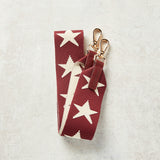 Shiraleah STARS GAME DAY STRAP Maroon
