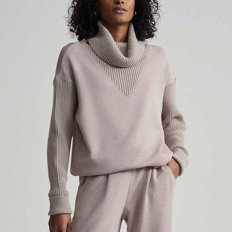 Varley HANNAH COWL NECK SWEAT