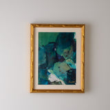 FRAMED PALETTE SERIES 8X10 GOLD BAMBOO No 7