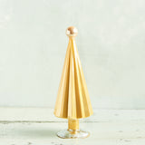 Cody Foster PLEATED GLASS TREE WITH BALL TOPPER 2024