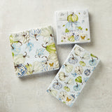 Boston International CHINOISERIE STACKED PUMPKINS GUEST NAPKINS