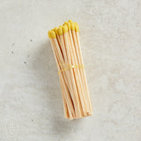 Creative Co-op BRIGHT MULTICOLOR SAFETY MATCHES Yellow