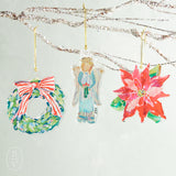 ACRYLIC WREATH ORNAMENT