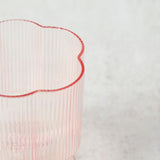 Creative Co-op FLOWER SHAPED STEMMED WINE GLASS