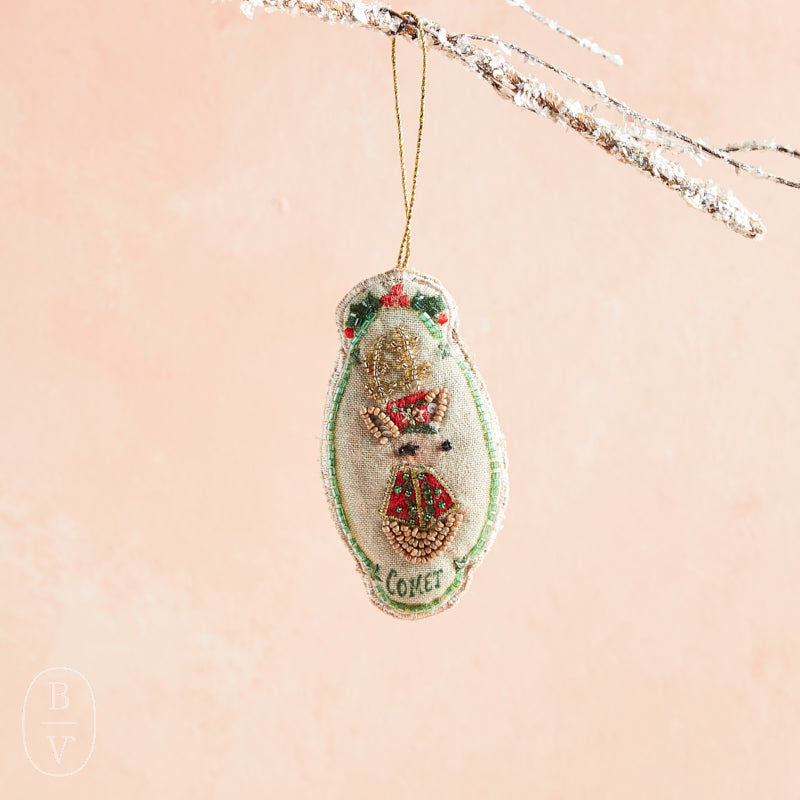 Creative Co-op SANTAS REINDEER ORNAMENT Comet