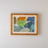 FRAMED PALETTE SERIES 8X10 GOLD BAMBOO No 12