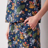 Printfresh WOODLAND CRITTERS COTTON BACK TO BED CROPPED SET