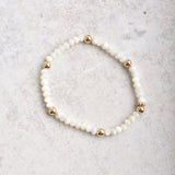 PRESENCE GEMSTONE GOLD BRACELET