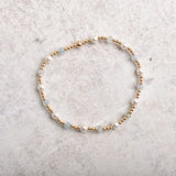 SINCERITY GEMSTONE AND PEARL GOLD BRACELET