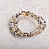 PRESENCE GEMSTONE GOLD BRACELET
