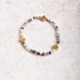SIGNATURE CROSS GEMSTONE GOLD BRACELET