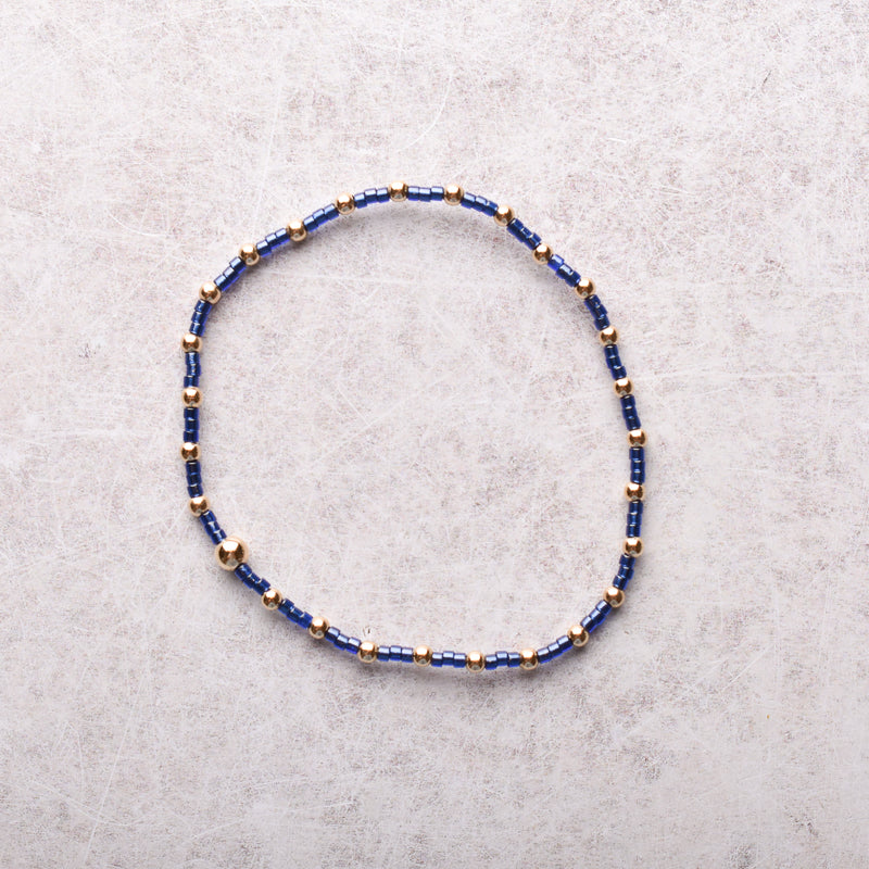 eNewton Design HOPE SINCERITY BRACELET FW26 Navy