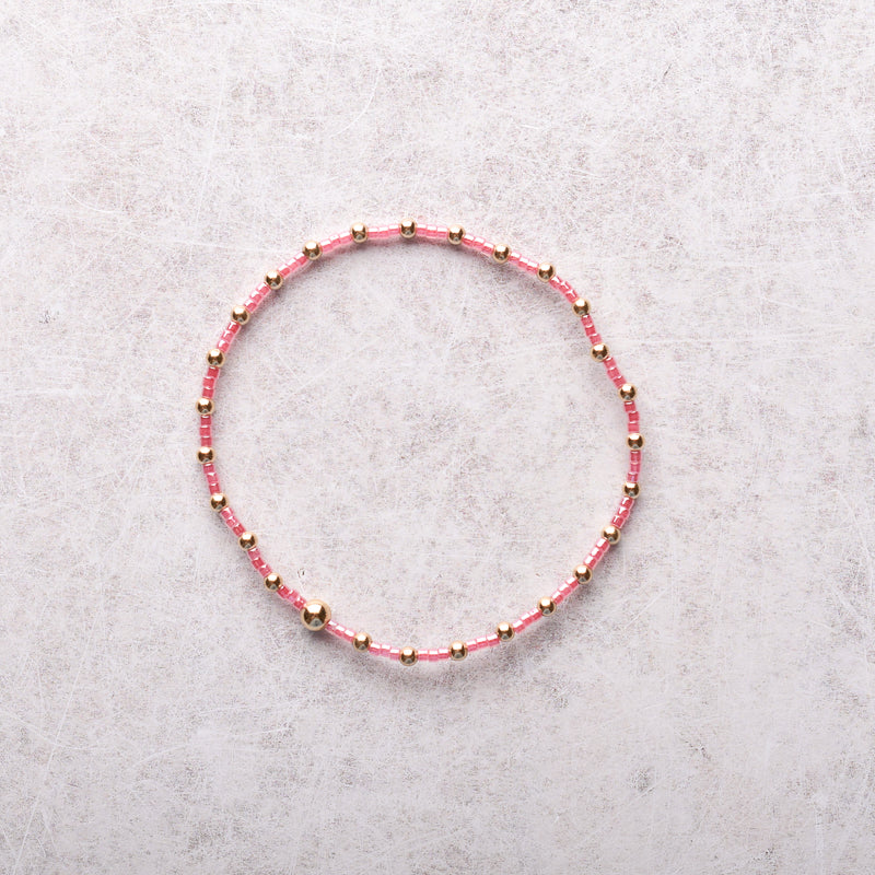 eNewton Design HOPE SINCERITY BRACELET FW26 Pink Champagne