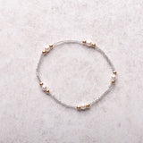 eNewton Design HOPE PURPOSE PEARL BRACELET FW26 Morning Mist